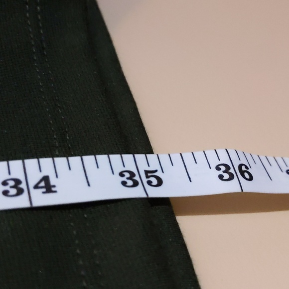 Neva| NWT Olive Green Long Sleeve Stretch Mini Dress - Picture 6 of 7